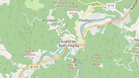Carte de localisation de l'évènement