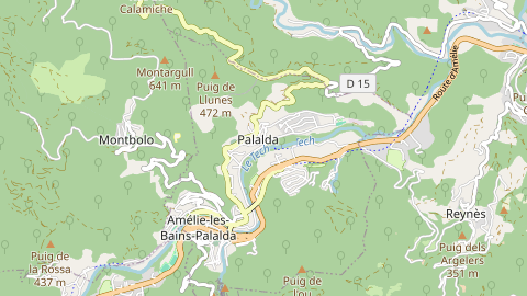 Carte de localisation de l'évènement