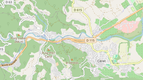 Carte de localisation de l'évènement