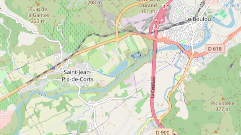 Carte de localisation de l'évènement