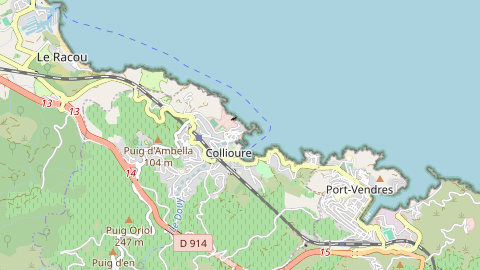 Carte de localisation de l'évènement