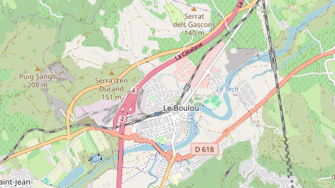 Carte de localisation de l'évènement