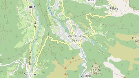 Carte de localisation de l'évènement