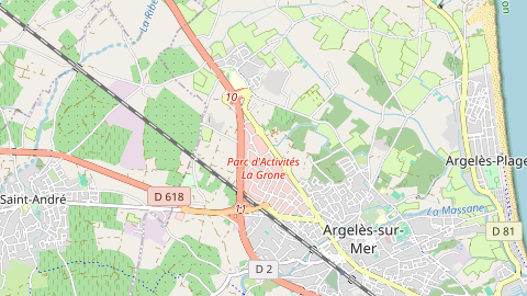 Carte de localisation de l'évènement