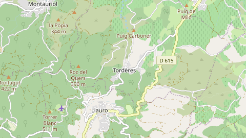 Carte de localisation de l'évènement