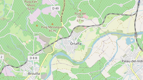 Carte de localisation de l'évènement