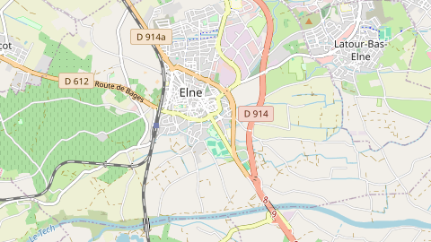 Carte de localisation de l'évènement