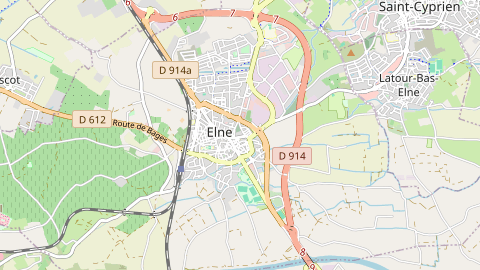Carte de localisation de l'évènement