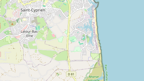 Carte de localisation de l'évènement