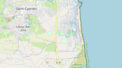 Carte de localisation de l'évènement