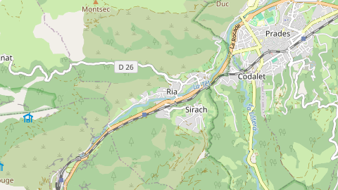 Carte de localisation de l'évènement