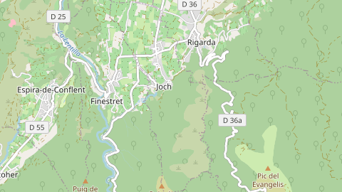 Carte de localisation de l'évènement