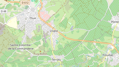 Carte de localisation de l'évènement