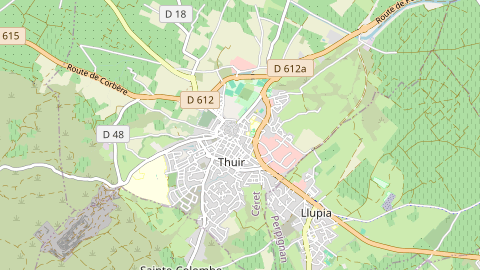 Carte de localisation de l'évènement