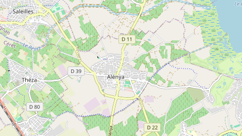 Carte de localisation de l'évènement