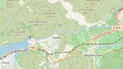 Carte de localisation de l'évènement