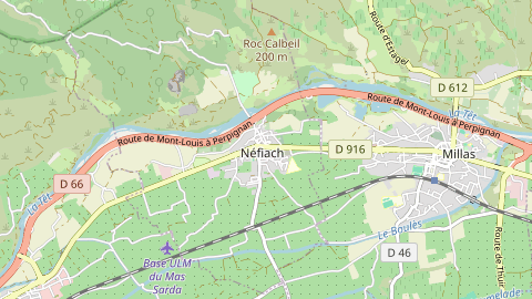 Carte de localisation de l'évènement