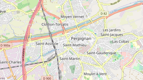 Carte de localisation de l'évènement