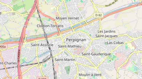 Carte de localisation de l'évènement