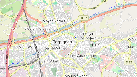 Carte de localisation de l'évènement