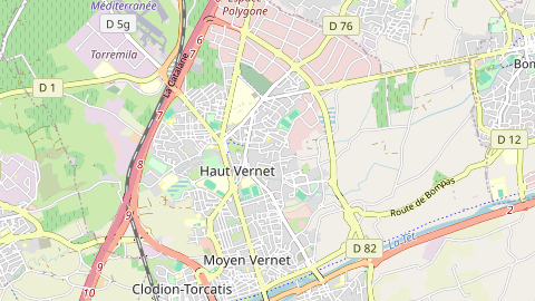 Carte de localisation de l'évènement