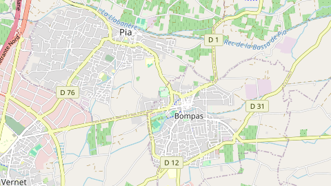 Carte de localisation de l'évènement