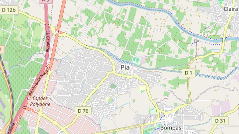 Carte de localisation de l'évènement