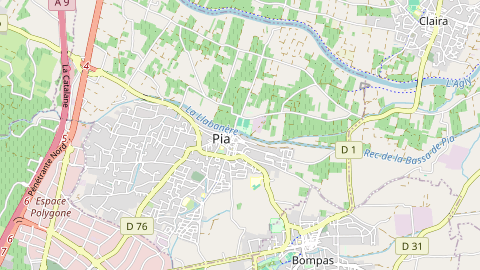 Carte de localisation de l'évènement