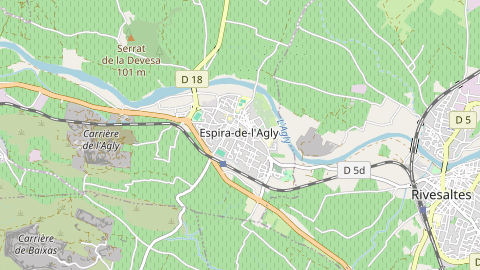 Carte de localisation de l'évènement