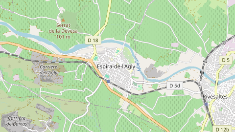 Carte de localisation de l'évènement