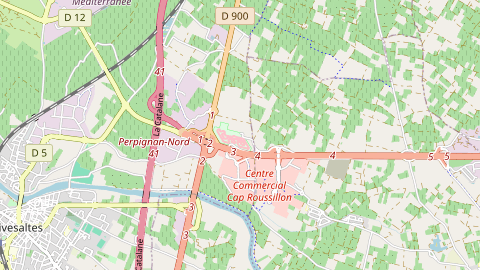 Carte de localisation de l'évènement