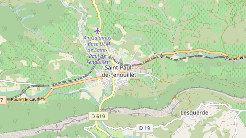 Carte de localisation de l'évènement