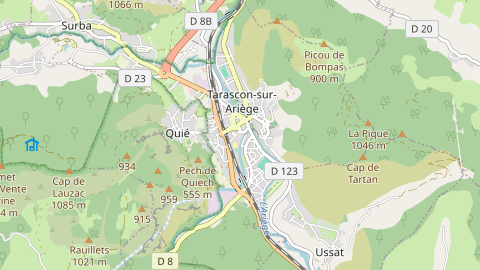 Carte de localisation de l'évènement