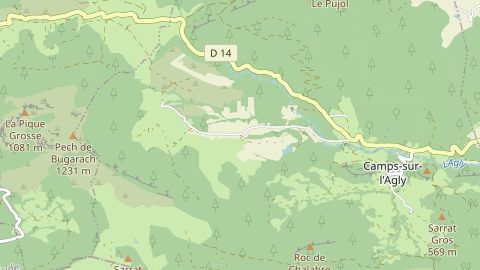 Carte de localisation de l'évènement