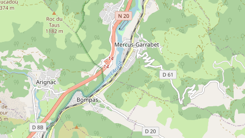 Carte de localisation de l'évènement