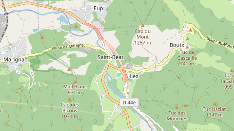 Carte de localisation de l'évènement