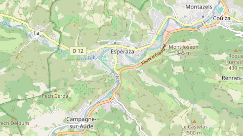 Carte de localisation de l'évènement