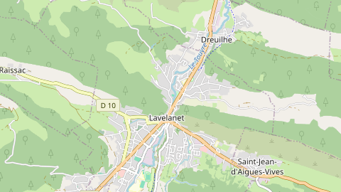 Carte de localisation de l'évènement