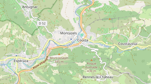 Carte de localisation de l'évènement
