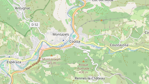 Carte de localisation de l'évènement