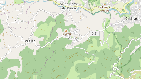 Carte de localisation de l'évènement