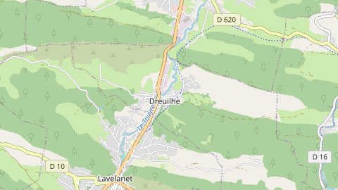 Carte de localisation de l'évènement