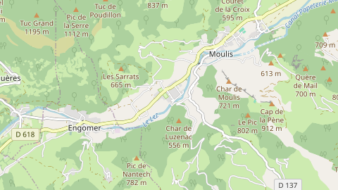 Carte de localisation de l'évènement