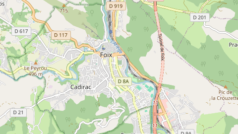 Carte de localisation de l'évènement