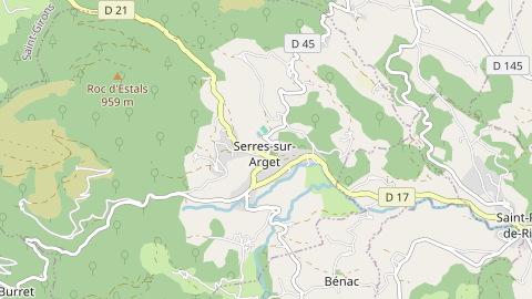Carte de localisation de l'évènement