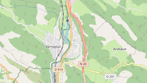 Carte de localisation de l'évènement