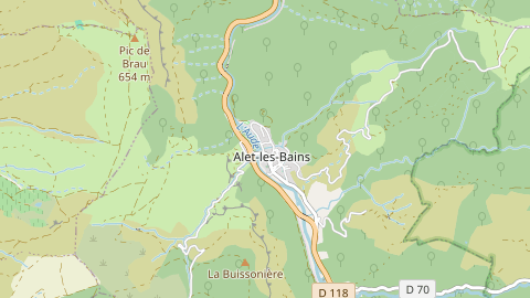 Carte de localisation de l'évènement