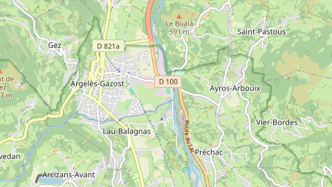 Carte de localisation de l'évènement