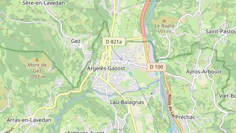 Carte de localisation de l'évènement