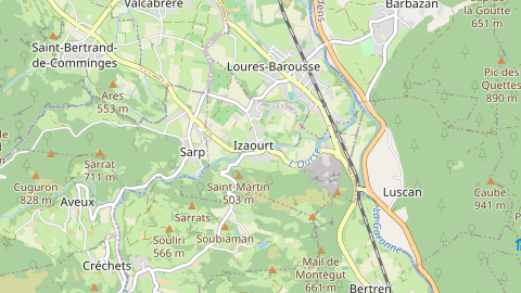 Carte de localisation de l'évènement